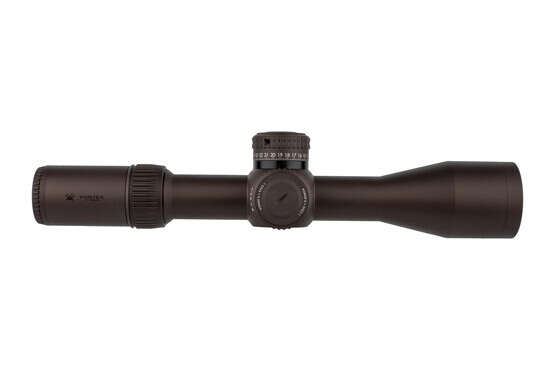 Vortex Optics Razor HD Gen II 3-18x rifle scope with 50mm rifle scope with EBR-7C MOA reticle is 14.4inches long